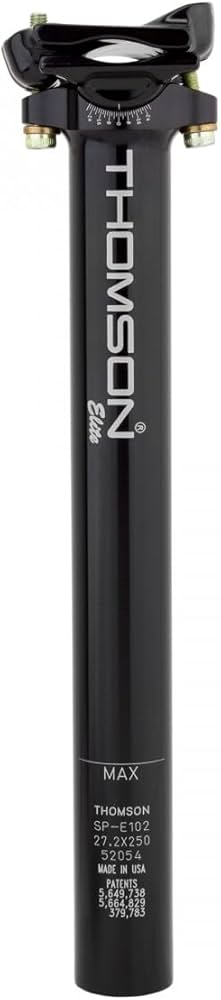 Amazon | THOMSON(トムソン) ELITE SEATPOST 250mm SPE102BK ブラック