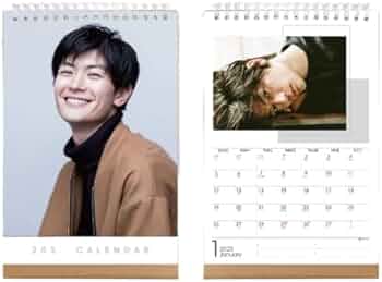 Amazon | 三浦春馬 週 カレンダー 2026年 卓上カレンダー スケジュール