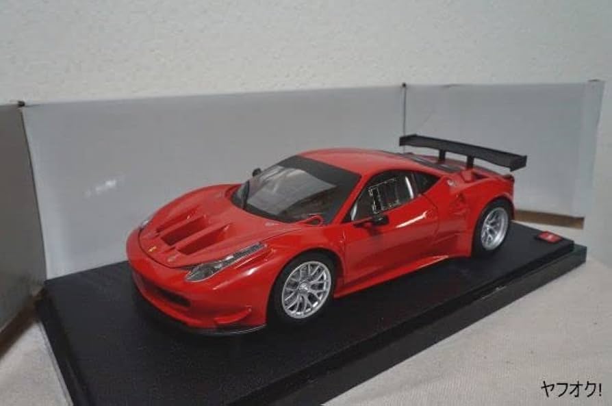 1/18 ホットウィール フェラーリ458イタリアアロンソモデル限定5000