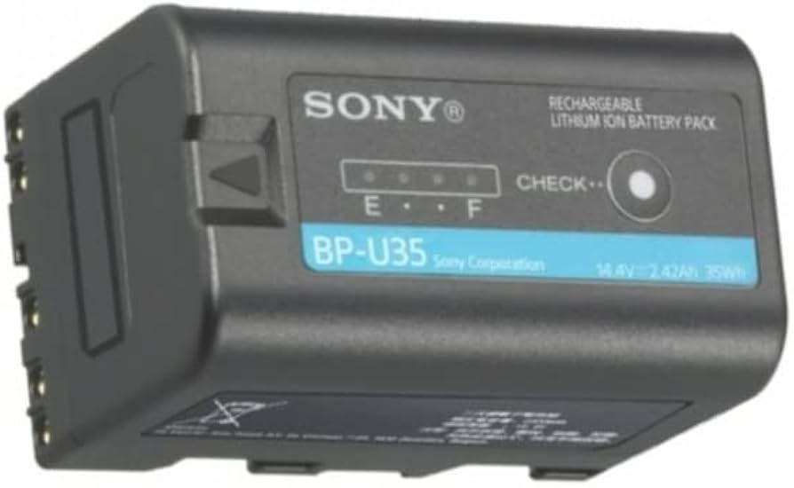 Amazon.com: Sony BP-U35 Lithium-Ion Battery Pack : Electronics
