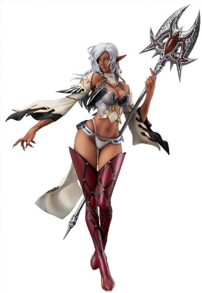 Amazon | リネージュII ダークエルフ 褐色ver. (1/7スケール PVC製塗装