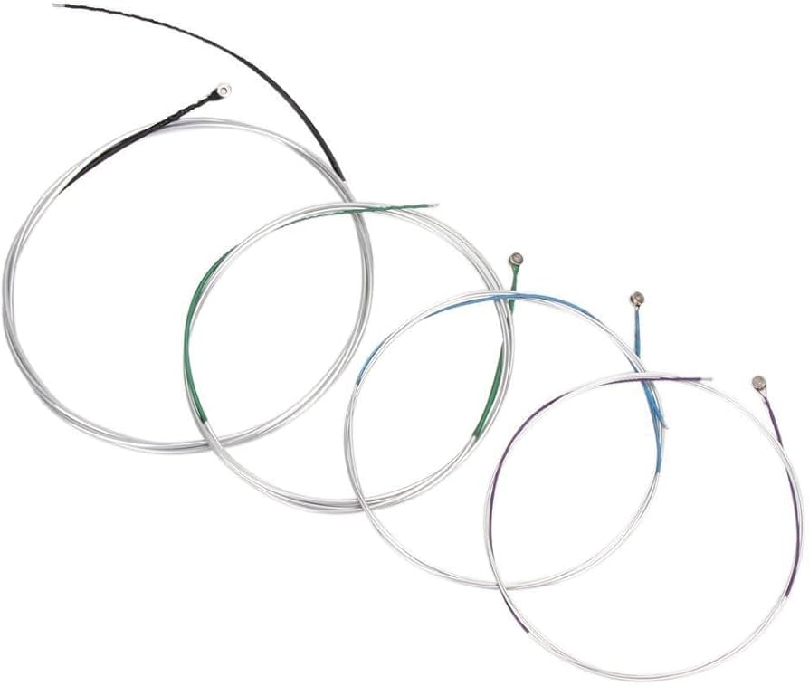 Amazon | 4/4 チェロ弦、シルバー楽器弦交換 C-G-D-A チェロ弦セット