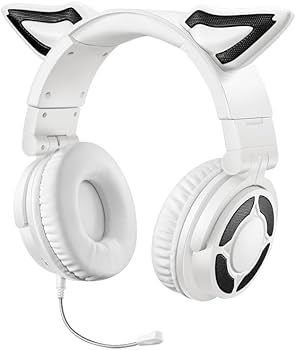 Amazon.co.jp: GHDVOP キツネの耳ヘッドホン Bluetooth5.3 ワイヤレス