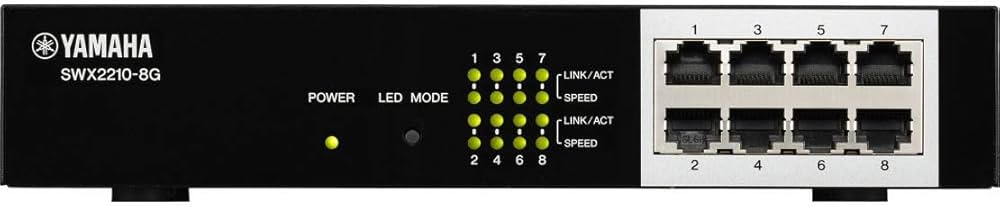 Amazon | ヤマハ スマート L2スイッチ SWX2210-8G | ヤマハ(YAMAHA