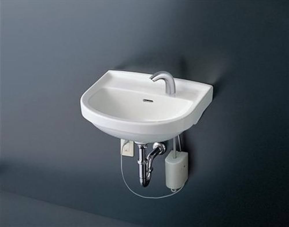 Amazon | TOTO 壁掛小形洗面器 パステルアイボリー L210D#SC1 | 洗面台