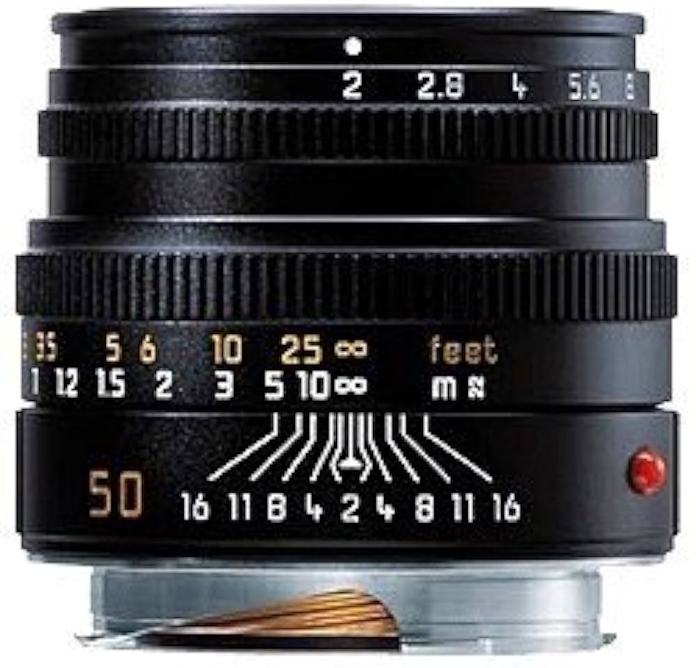 Amazon | Leica 単焦点レンズ ズミクロンM 50mm F2.0 ASPH. 11826