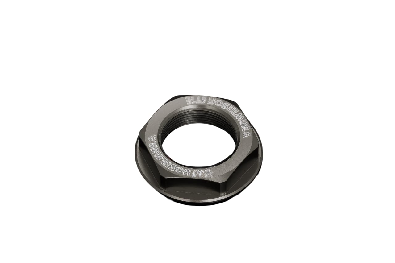 Amazon | ヨシムラ ステアリングステムナット M22xP1.0 スレートグレー