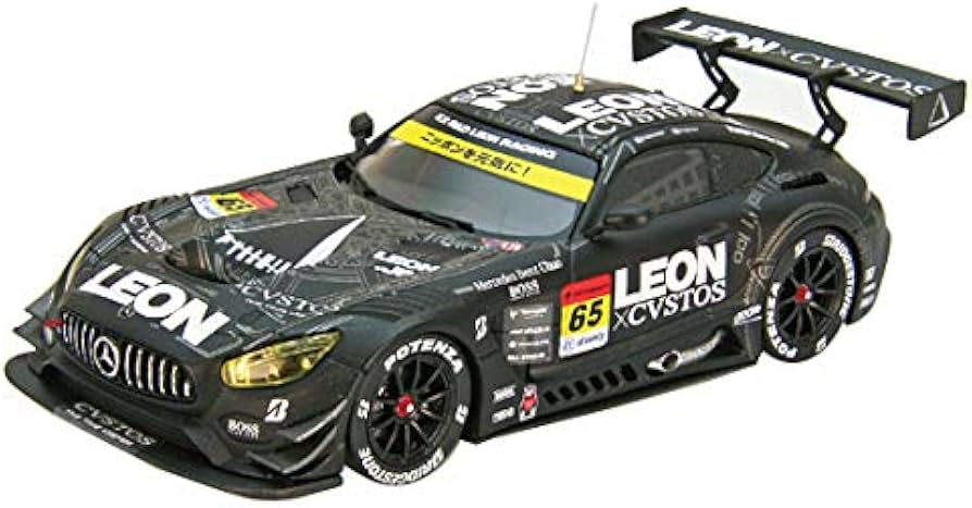 Amazon | EBBRO 1/43 LEON CVSTOS AMG SUPER GT GT300 2018 Champion