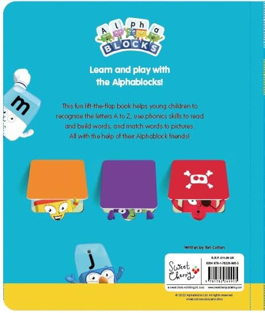 Amazon | Alphablocks Fun Phonics: A Lift-the-Flap Book