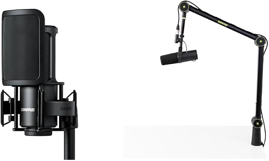 Amazon.co.jp: SHURE SM4-K-KIT コンデンサーマイク キット ショック