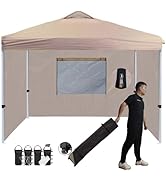 Amazon.co.jp: ToopTapu タープテント ワンタッチ サイドシート3枚付き