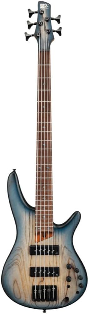 Amazon.com: Ibanez Standard SR605E Bass Guitar - Cosmic Blue