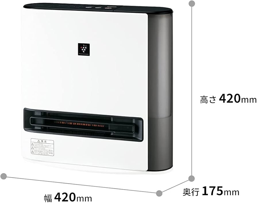 Amazon | シャープ 加湿 セラミックファンヒーター 暖房 6(8)畳/加湿