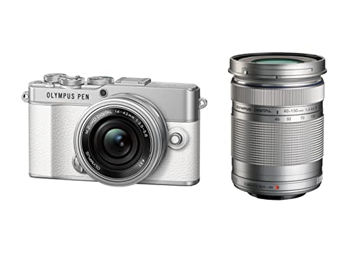 Amazon | OM SYSTEM PEN E-P7 EZダブルズームキット ホワイト