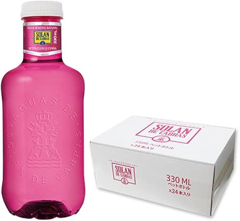 Amazon.co.jp: ソラン・デ・カブラス ミネラルウォーター 330ml ペット