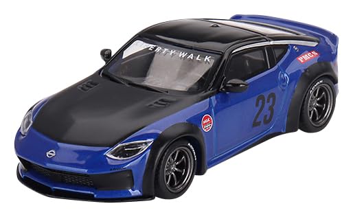 Amazon.com: Mini GT - Nissan Z400 LB Nation Works Blue 2024 : Arts