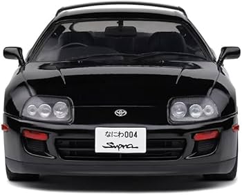 Amazon | ソリド 1/18 トヨタ スープラ A80 1993 ブラック SOLIDO