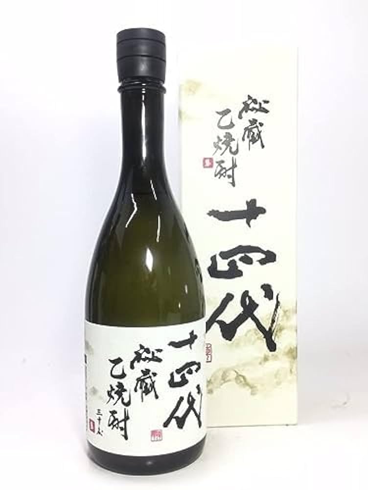 Amazon.co.jp: 高木酒造 十四代 秘蔵 乙焼酎 箱付き 30度 720ml : 食品
