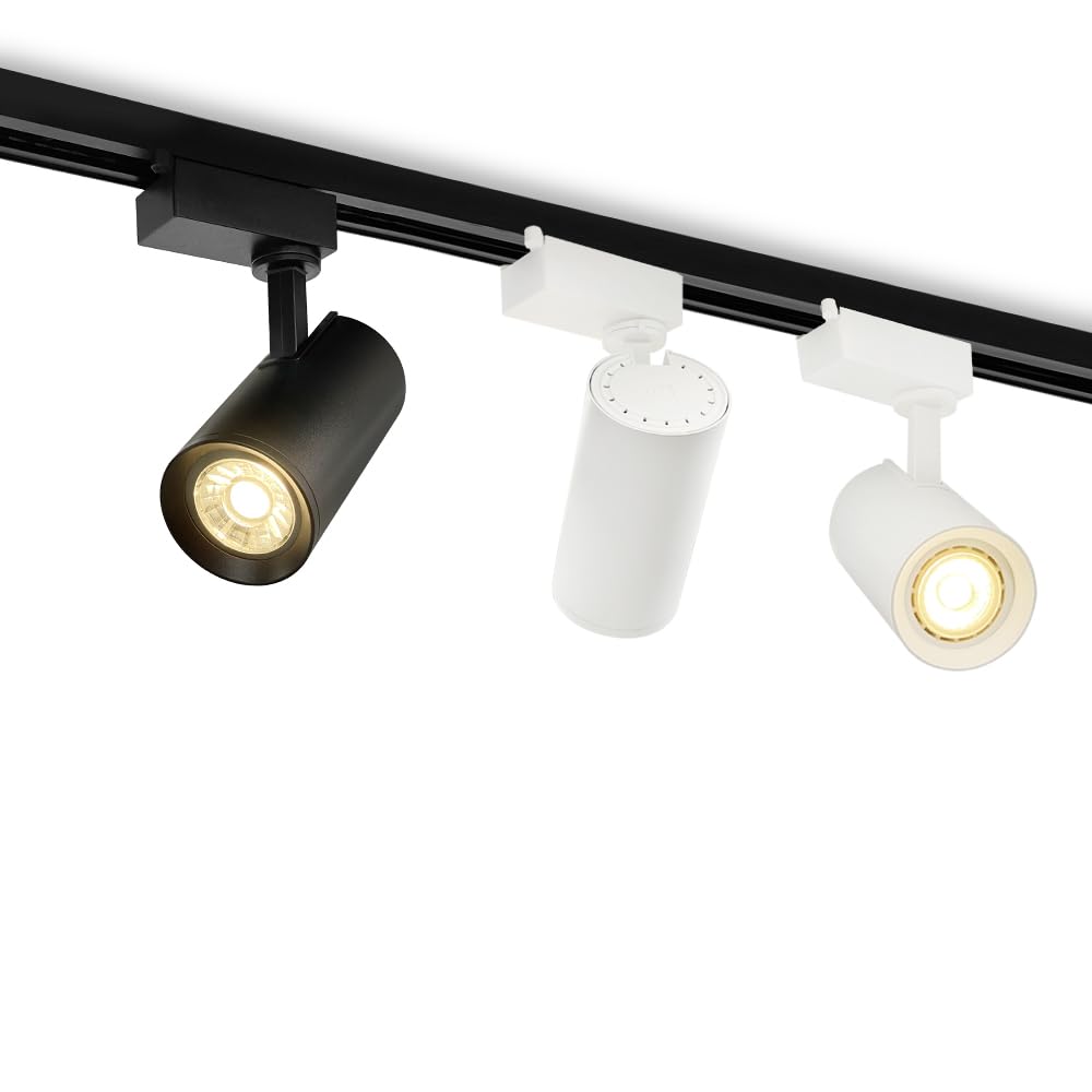 Amazon.co.jp : スポットライト 電球交換可 GU10 配線ダクトレール用