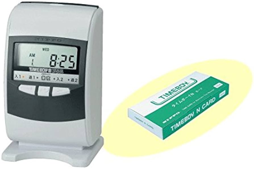 Amazon.co.jp: NIPPO ニッポー タイムレコーダー タイムボーイ8プラス