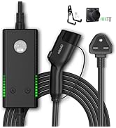 Amazon.co.jp: SAE J 1772電気自動車用ポータブル充電器、100V-240V