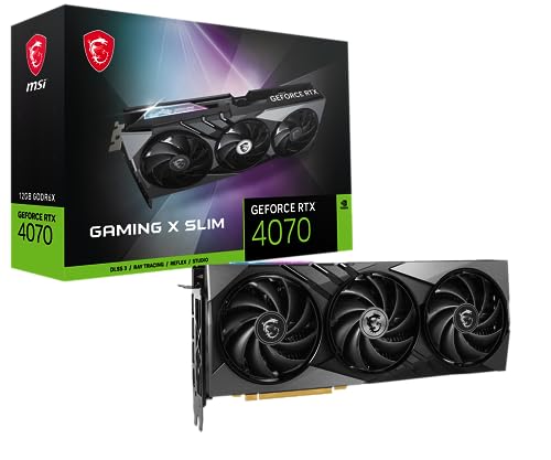 Amazon | MSI GeForce RTX 4070 GAMING X SLIM 12G ゲーミング