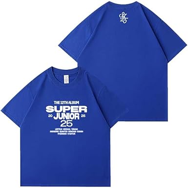 Amazon.co.jp: [さん店] Super Junior 25 Tシャツ 25周年 記念シャツ