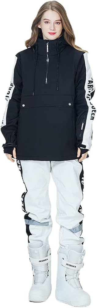 Amazon.co.jp: [HOTIAN] スノーボードウェア 上下セット レディース