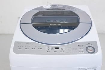Amazon.co.jp: SHARP 8.0kg 全自動洗濯機 ES-GV8C-S シルバー 低騒音