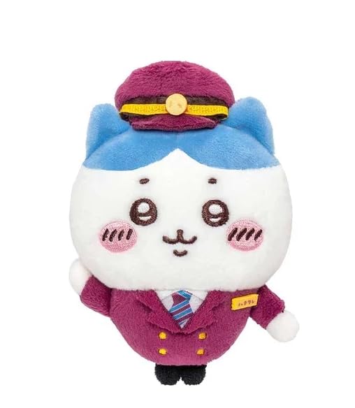 Amazon.co.jp: ちいかわ 阪急電車なマスコット ぬいぐるみ ハチワレ
