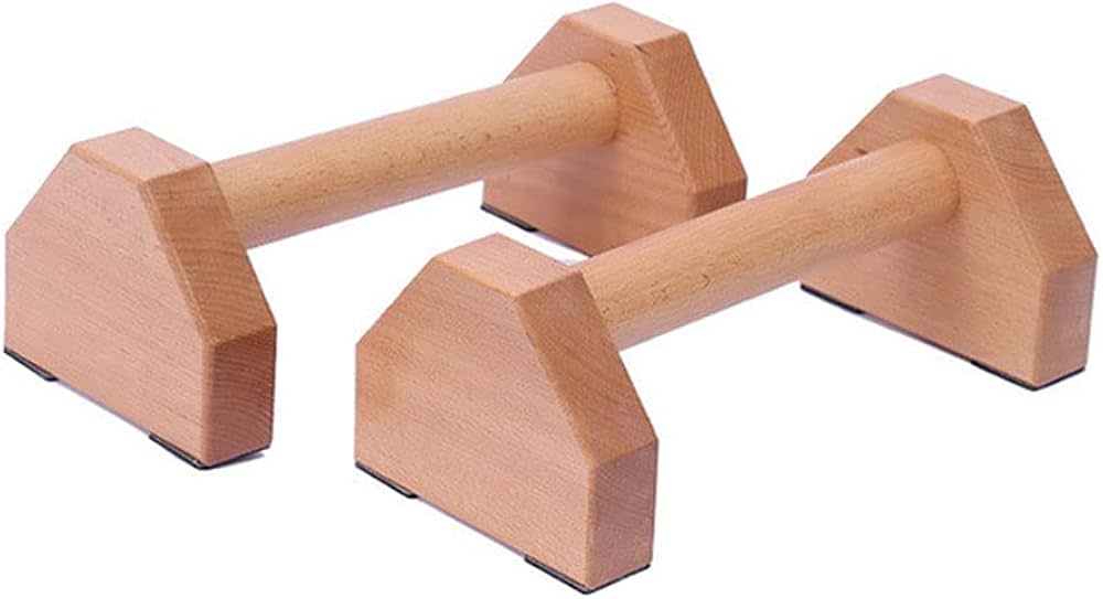 Amazon | YuJoyYe プッシュアップバー 倒立バー 平行棒 2個セット 木製