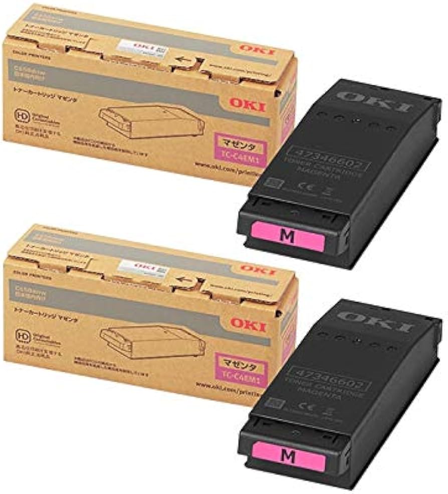 Amazon.co.jp: 【純正品】OKI 沖電気 トナーカートリッジ TC-C4EM1