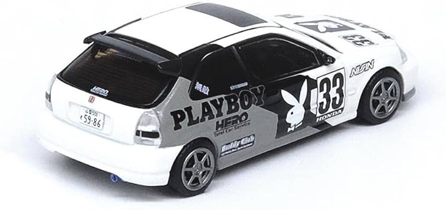 Amazon | Inno Models 1/64 ホンダ シビック TYPE-R (EK9) PLAYBOY
