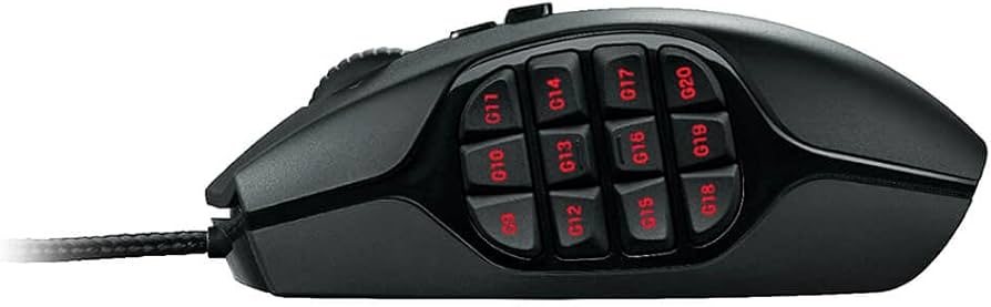 Amazon.co.jp: LOGITECH LOGICOOL MMO ゲーミングマウス G600 並 行 輸