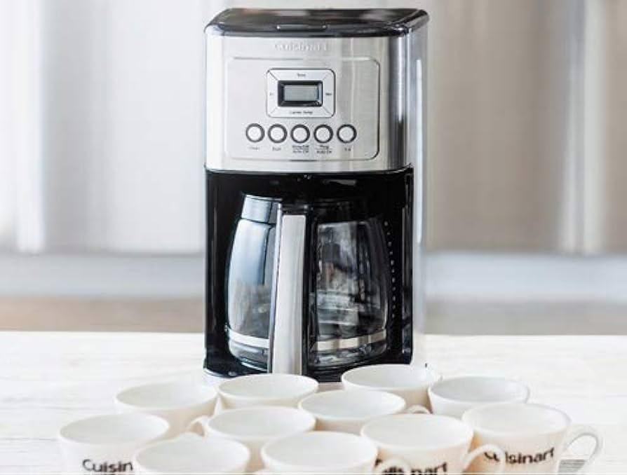 Amazon | クイジナート 14カップ ドリップ式コーヒーメーカー シルバー