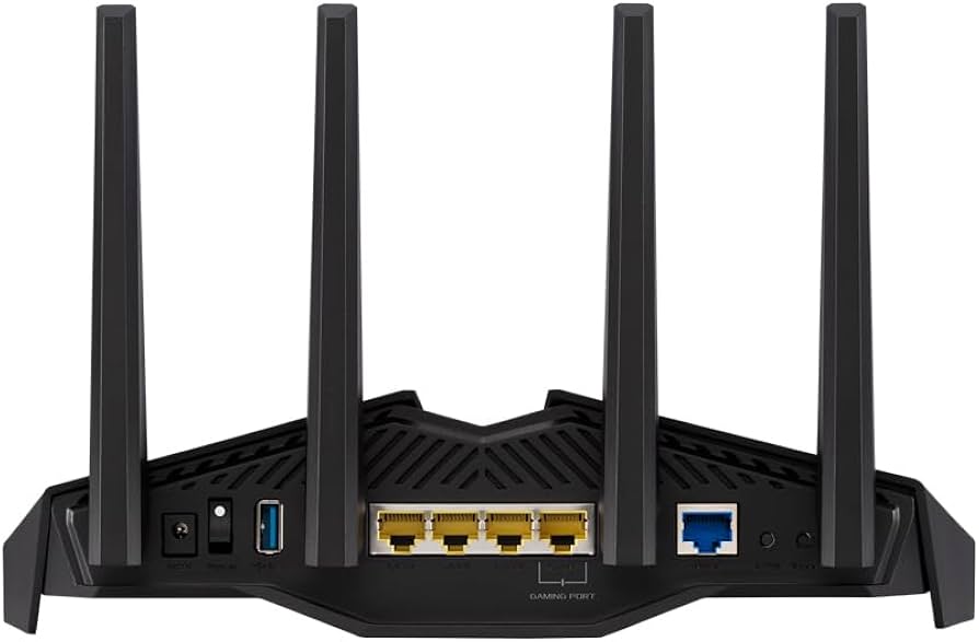 ASUS RT-AX82U Gigabit Ethernet Dual-Band Wireless Router - Black