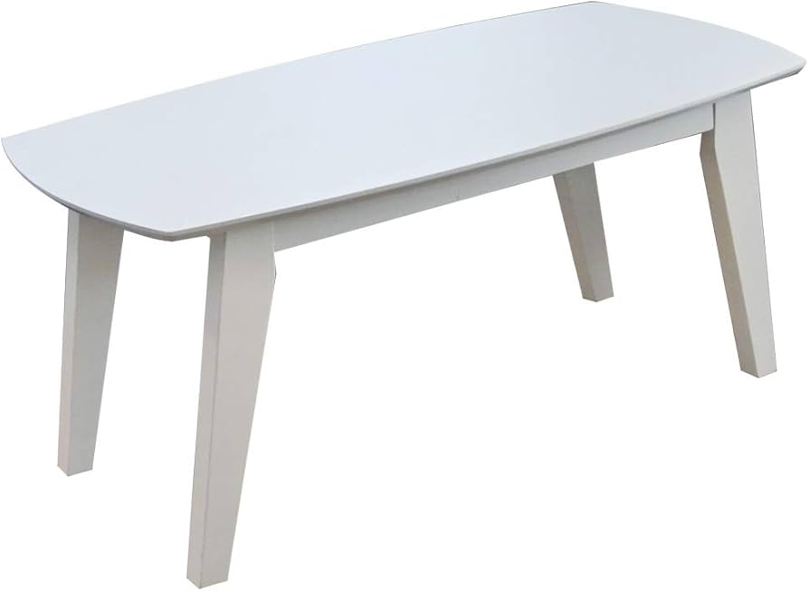 Amazon.co.jp: ローテーブル 白 高さ 40 幅 90 奥行 45 cm おしゃれ