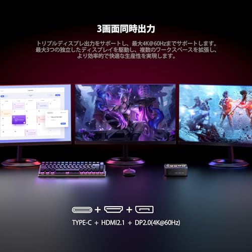 chatreey - ミニPC Ryzen 7 7735HS AN3P の評価 | SHOPSTAFF