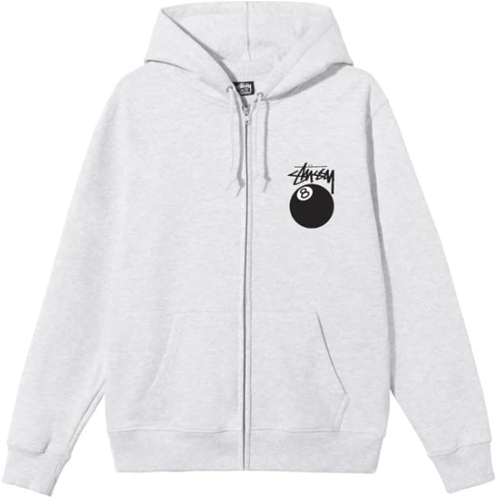 Amazon.co.jp: [ステューシー] 8 BALL ZIP HOOD スウェット パーカー