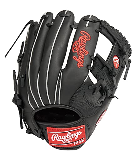 Rawlings 野球 軟式グローブ 内野用 レッド/ブラック Rawlings 野球