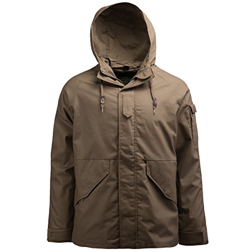 Alpha Industries Men's ECWCS W3X Parka, Barnstormer Brown, 2XL at