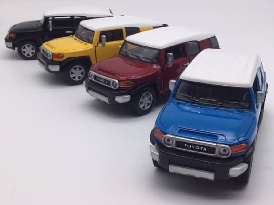 Amazon | お得な4色コンプリートセット 1/36 トヨタ FJクルーザー