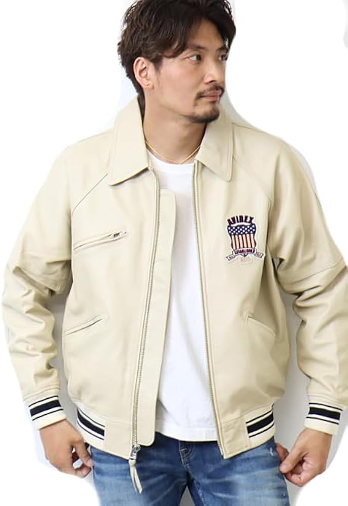 Amazon.co.jp: [アヴィレックス] バーシティー シグネチャー レザー