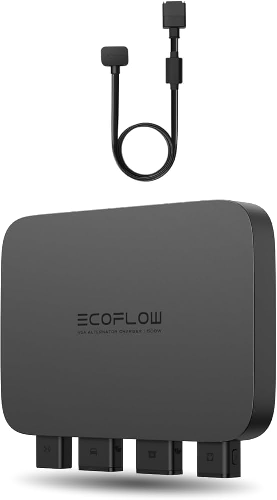 Amazon.co.jp: EcoFlow 500W Alternator Charger+XT150ケーブル