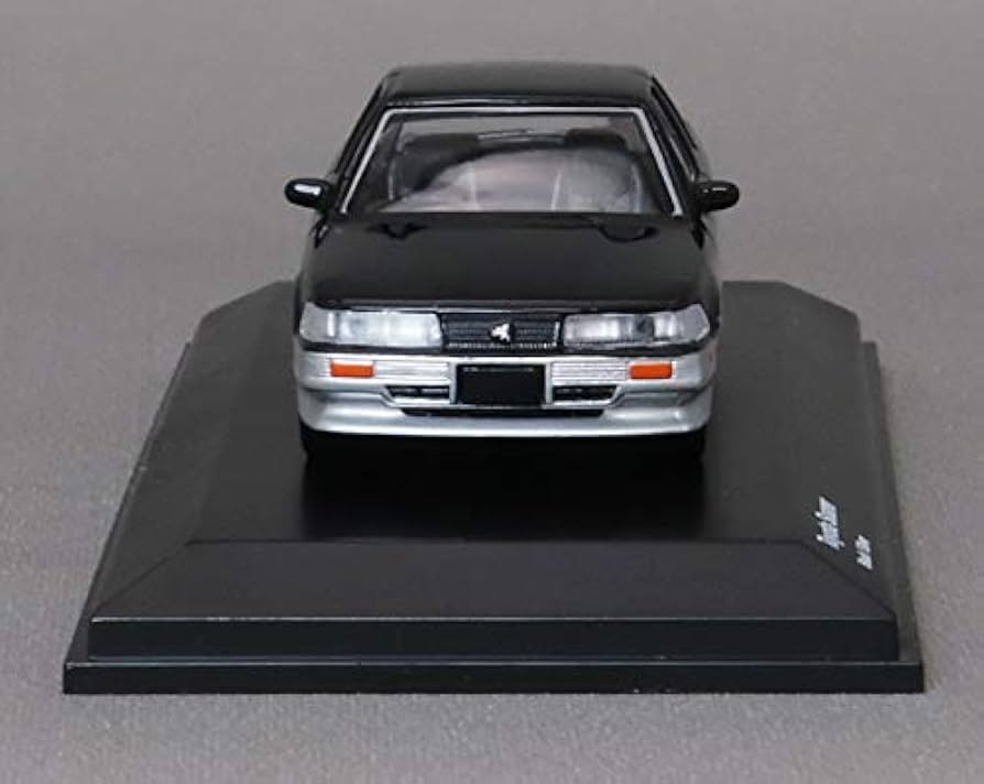 Amazon | 京商オリジナル 1/64 トヨタ ソアラ ブラック/シルバー 完成