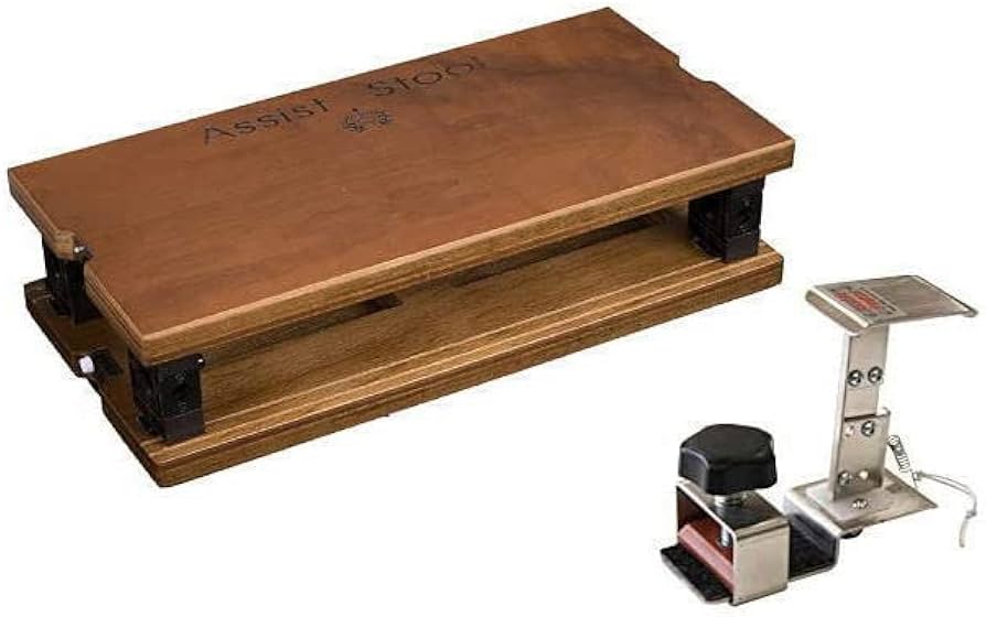 Amazon | ピアノ演奏補助用品 アシストペダル3点セット (茶) | 補助