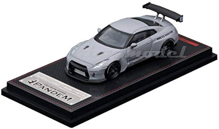 Amazon | ignition model 1/64 PANDEM R35 GT-R Matte Gray 完成品
