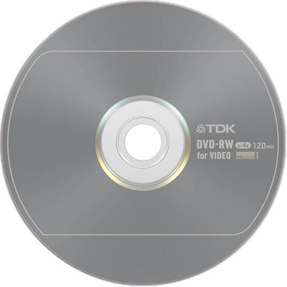 Amazon.co.jp: TDK 超硬DVD-RW録画用 2-4倍速対応ガンメタリック