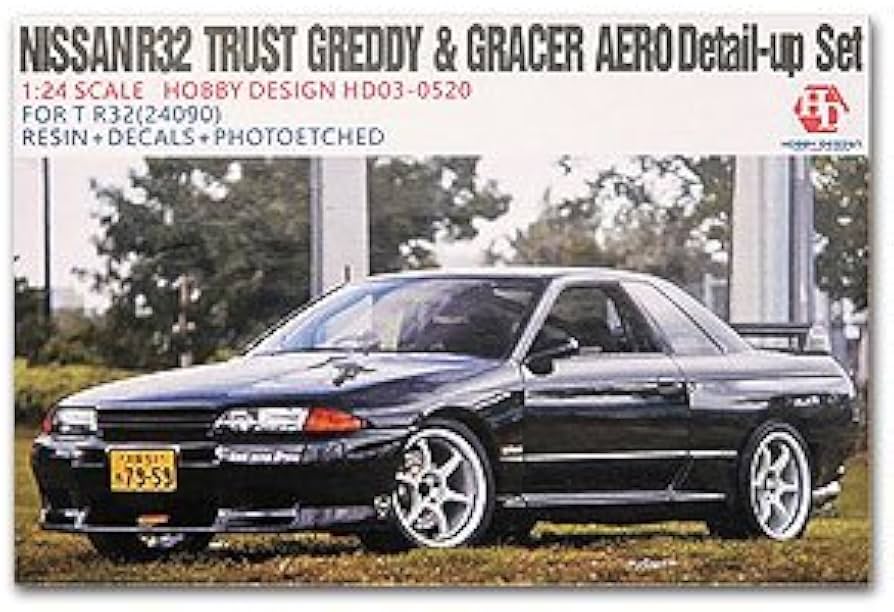 Amazon | 1/24 R32 GTR ニッサン R32 GT-R トラスト Greddy&Gracer
