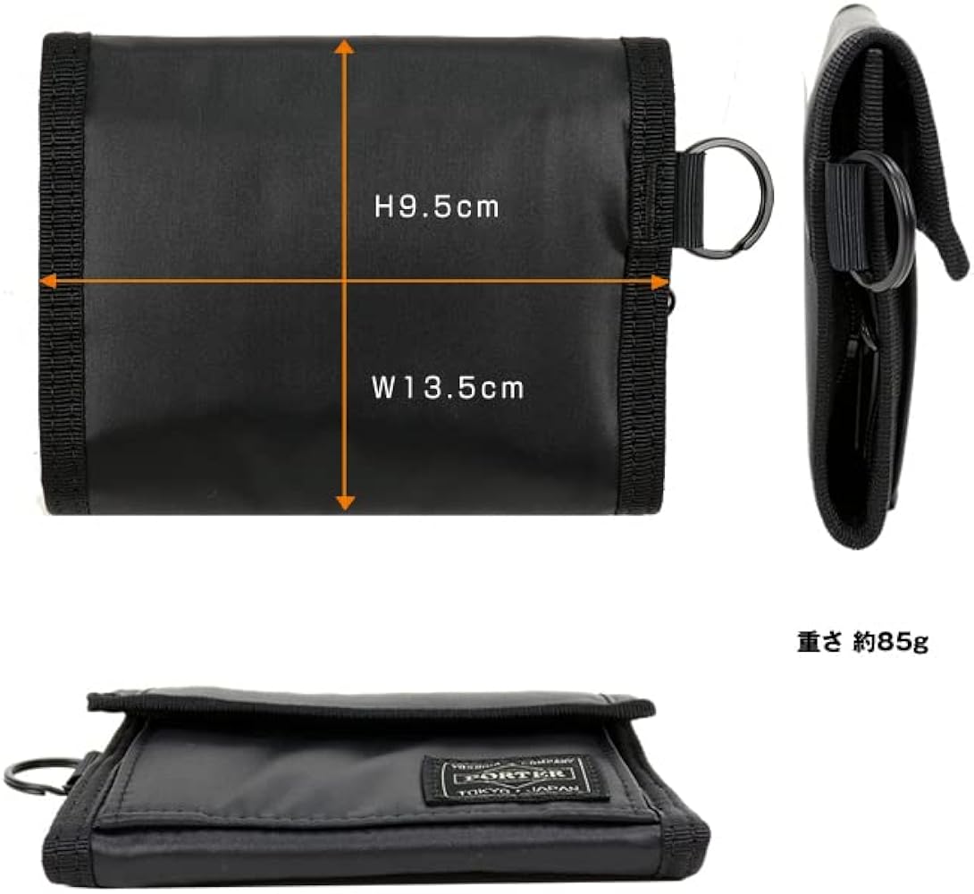 Amazon | ポーター カプセル ウォレット 三つ折り財布 コンパクト